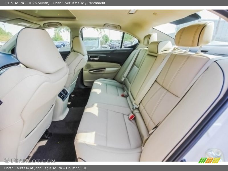 Lunar Silver Metallic / Parchment 2019 Acura TLX V6 Sedan