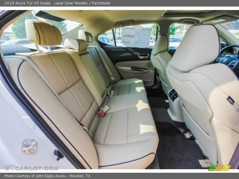 Lunar Silver Metallic / Parchment 2019 Acura TLX V6 Sedan
