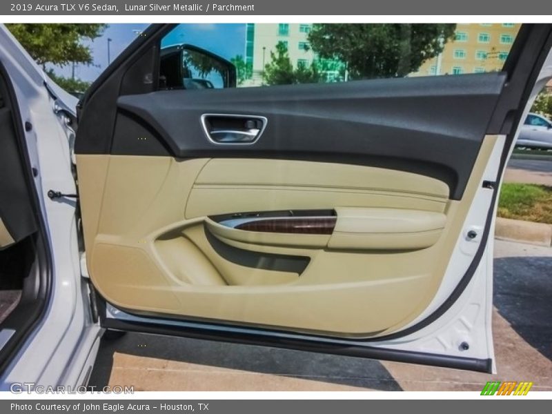 Lunar Silver Metallic / Parchment 2019 Acura TLX V6 Sedan