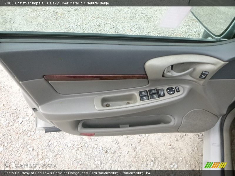 Galaxy Silver Metallic / Neutral Beige 2003 Chevrolet Impala