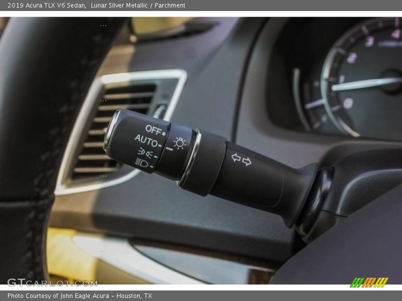 Lunar Silver Metallic / Parchment 2019 Acura TLX V6 Sedan