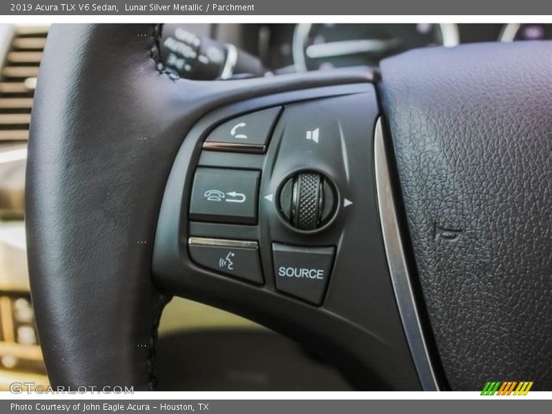 Lunar Silver Metallic / Parchment 2019 Acura TLX V6 Sedan