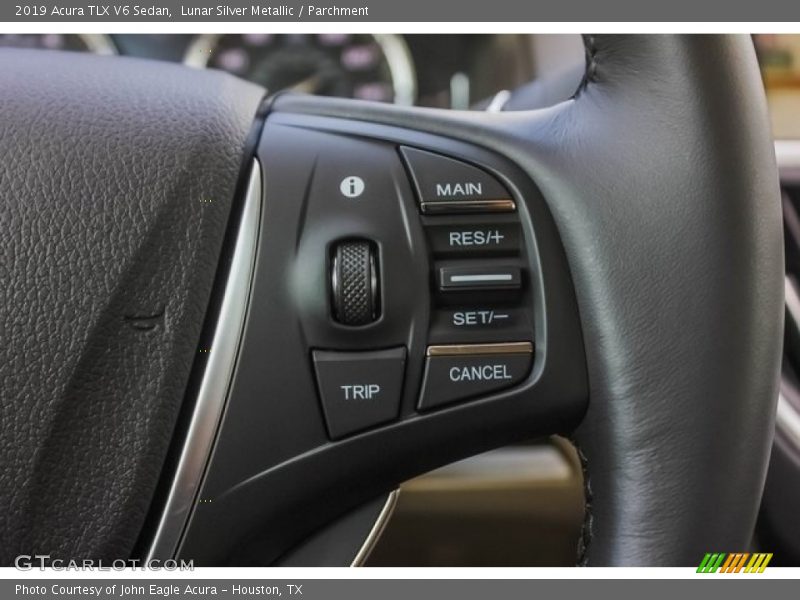 Lunar Silver Metallic / Parchment 2019 Acura TLX V6 Sedan