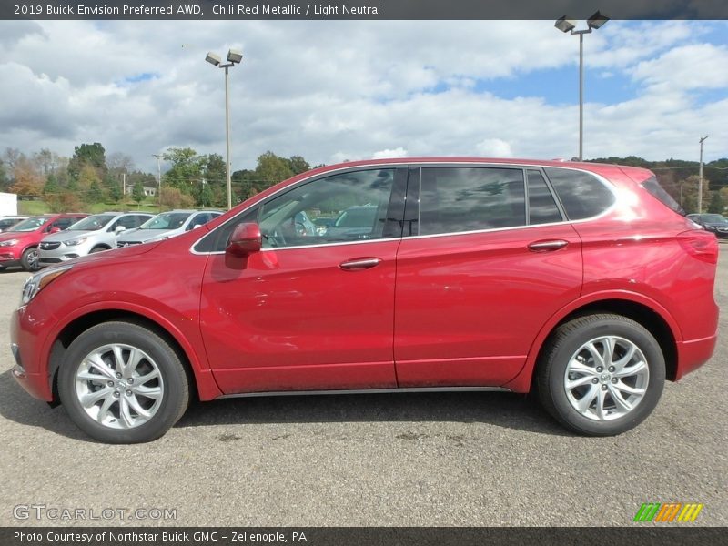  2019 Envision Preferred AWD Chili Red Metallic