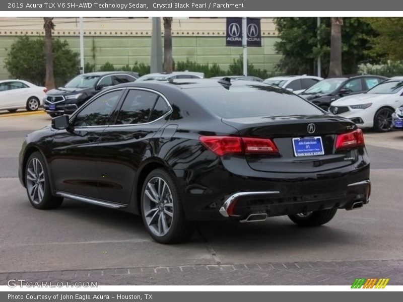 Crystal Black Pearl / Parchment 2019 Acura TLX V6 SH-AWD Technology Sedan