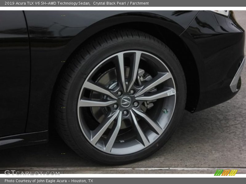 Crystal Black Pearl / Parchment 2019 Acura TLX V6 SH-AWD Technology Sedan