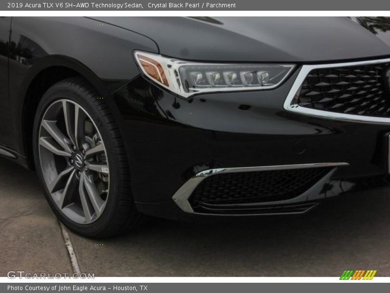 Crystal Black Pearl / Parchment 2019 Acura TLX V6 SH-AWD Technology Sedan