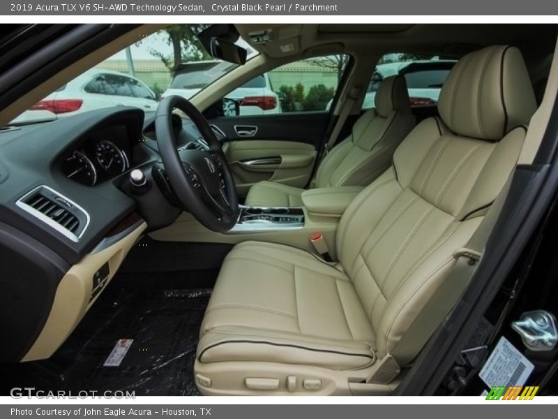 Crystal Black Pearl / Parchment 2019 Acura TLX V6 SH-AWD Technology Sedan