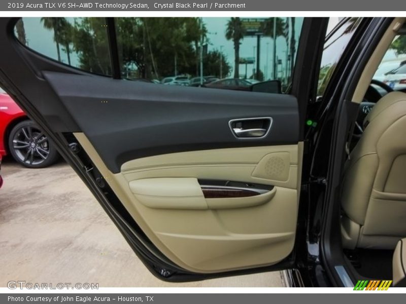 Crystal Black Pearl / Parchment 2019 Acura TLX V6 SH-AWD Technology Sedan