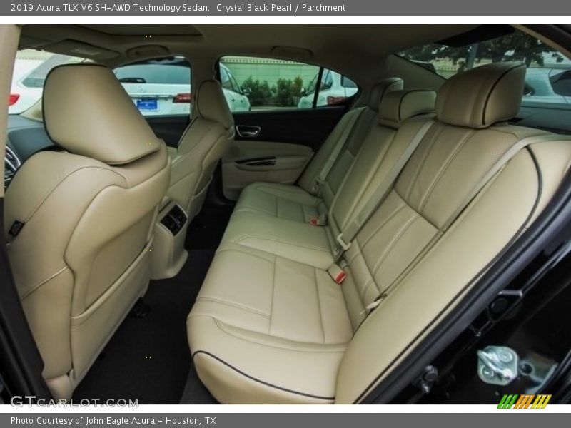 Crystal Black Pearl / Parchment 2019 Acura TLX V6 SH-AWD Technology Sedan