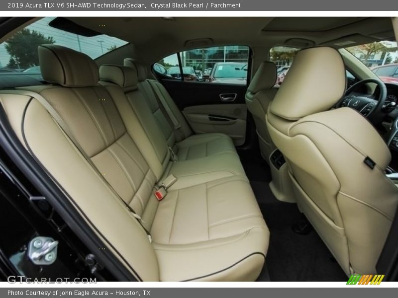 Crystal Black Pearl / Parchment 2019 Acura TLX V6 SH-AWD Technology Sedan