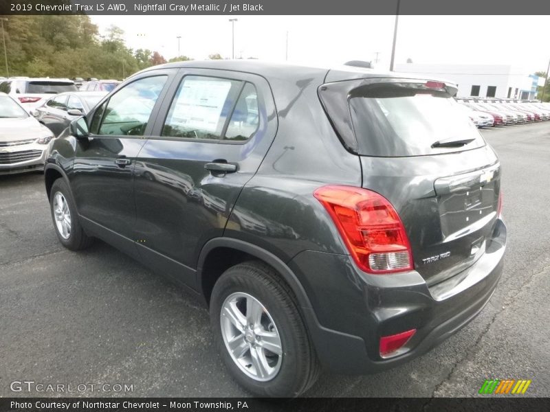 Nightfall Gray Metallic / Jet Black 2019 Chevrolet Trax LS AWD