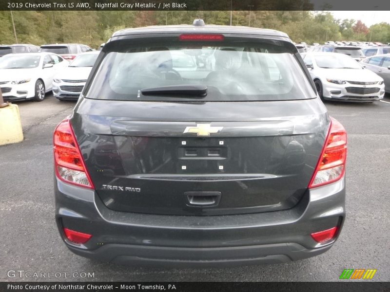 Nightfall Gray Metallic / Jet Black 2019 Chevrolet Trax LS AWD