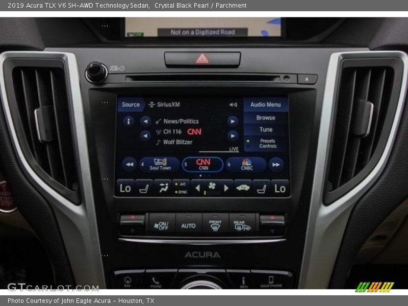 Crystal Black Pearl / Parchment 2019 Acura TLX V6 SH-AWD Technology Sedan