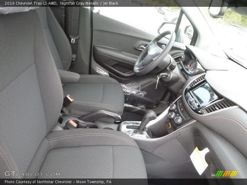 Nightfall Gray Metallic / Jet Black 2019 Chevrolet Trax LS AWD