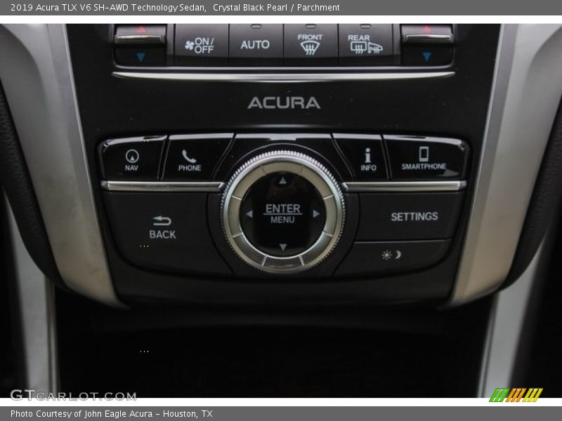 Crystal Black Pearl / Parchment 2019 Acura TLX V6 SH-AWD Technology Sedan