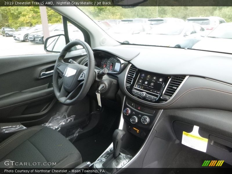 Nightfall Gray Metallic / Jet Black 2019 Chevrolet Trax LS AWD