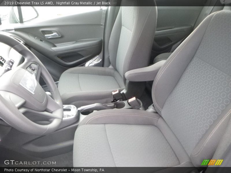 Nightfall Gray Metallic / Jet Black 2019 Chevrolet Trax LS AWD