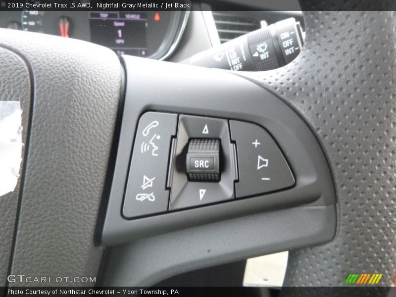 Nightfall Gray Metallic / Jet Black 2019 Chevrolet Trax LS AWD