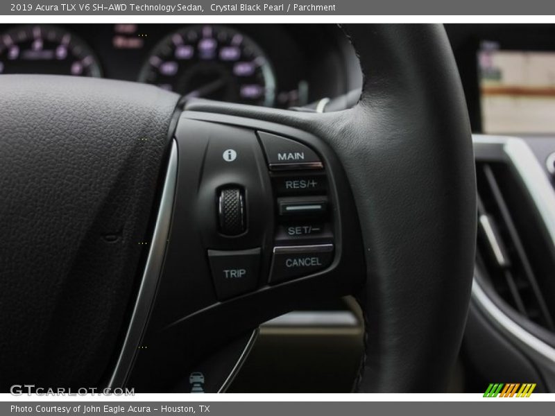 Crystal Black Pearl / Parchment 2019 Acura TLX V6 SH-AWD Technology Sedan