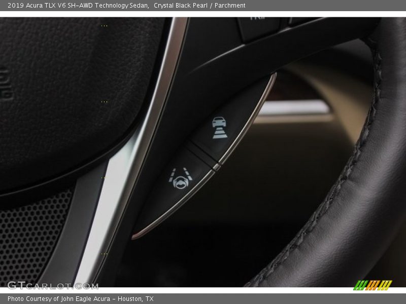 Crystal Black Pearl / Parchment 2019 Acura TLX V6 SH-AWD Technology Sedan