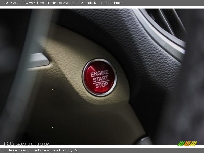 Crystal Black Pearl / Parchment 2019 Acura TLX V6 SH-AWD Technology Sedan