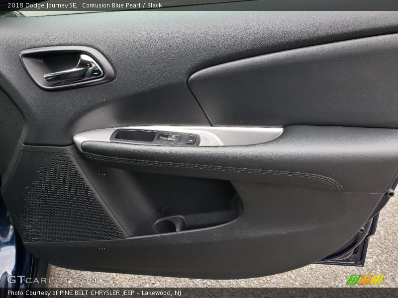Contusion Blue Pearl / Black 2018 Dodge Journey SE