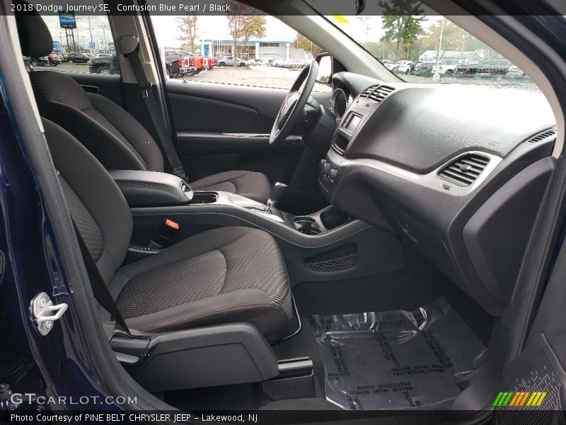 Contusion Blue Pearl / Black 2018 Dodge Journey SE