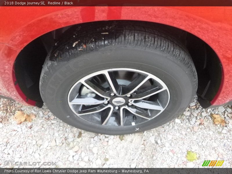 Redline / Black 2018 Dodge Journey SE