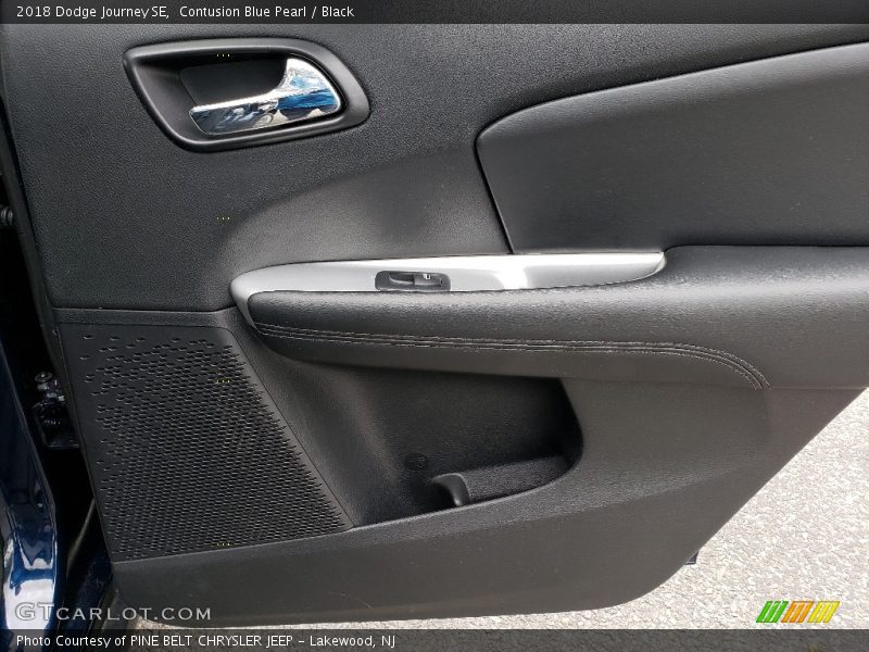 Contusion Blue Pearl / Black 2018 Dodge Journey SE