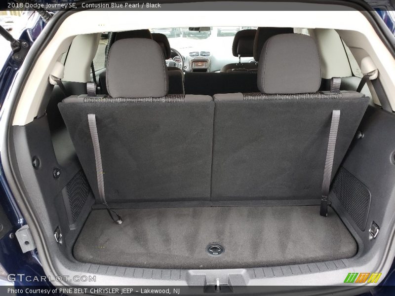 Contusion Blue Pearl / Black 2018 Dodge Journey SE