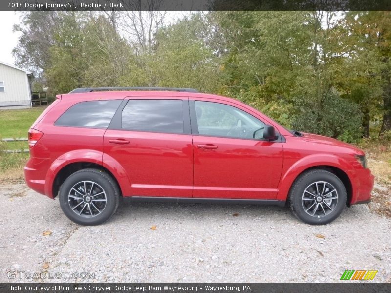 Redline / Black 2018 Dodge Journey SE