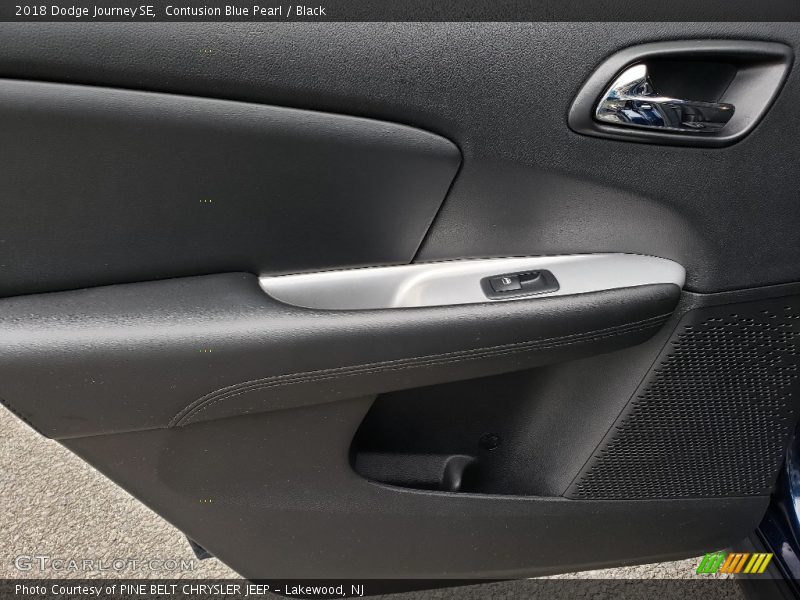 Contusion Blue Pearl / Black 2018 Dodge Journey SE