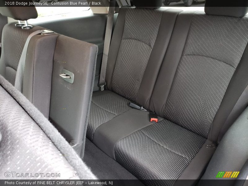 Contusion Blue Pearl / Black 2018 Dodge Journey SE