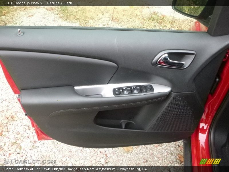 Redline / Black 2018 Dodge Journey SE
