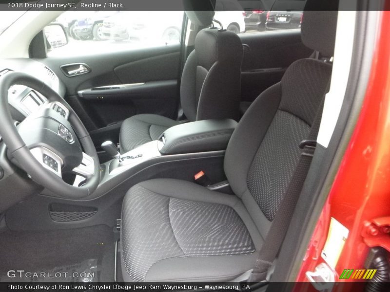 Redline / Black 2018 Dodge Journey SE