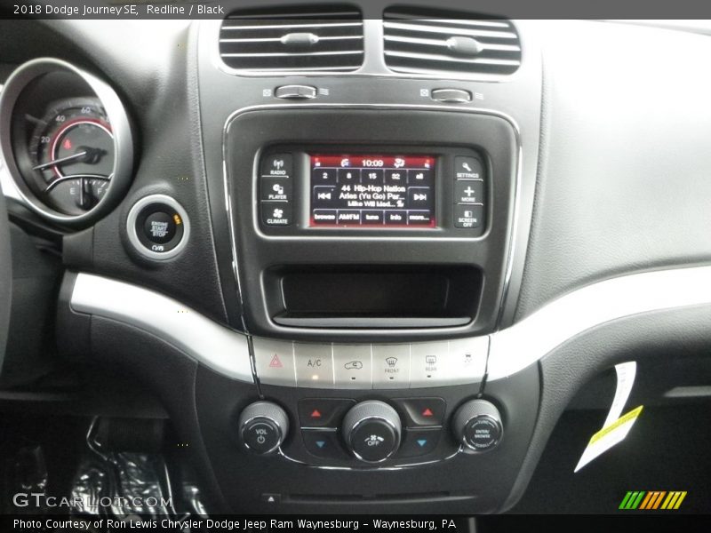 Redline / Black 2018 Dodge Journey SE