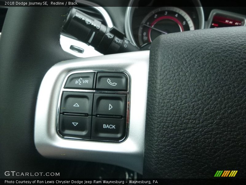 Redline / Black 2018 Dodge Journey SE