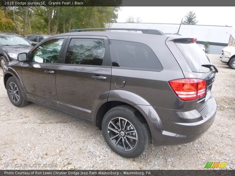 Granite Pearl / Black 2018 Dodge Journey SE