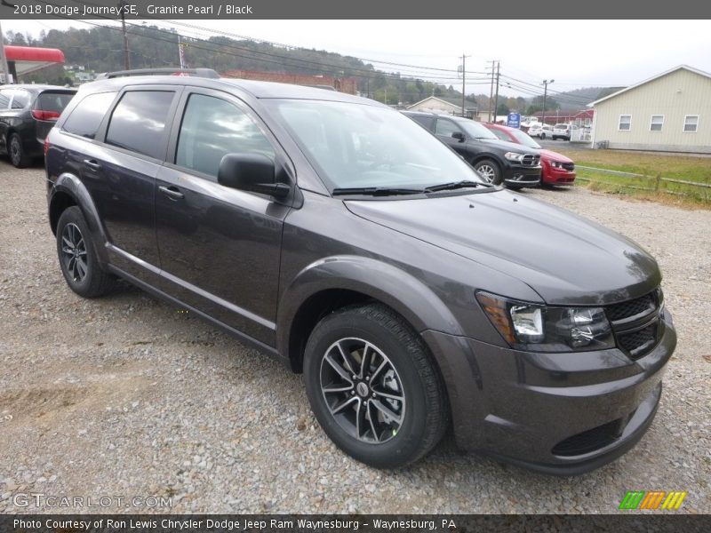 Granite Pearl / Black 2018 Dodge Journey SE