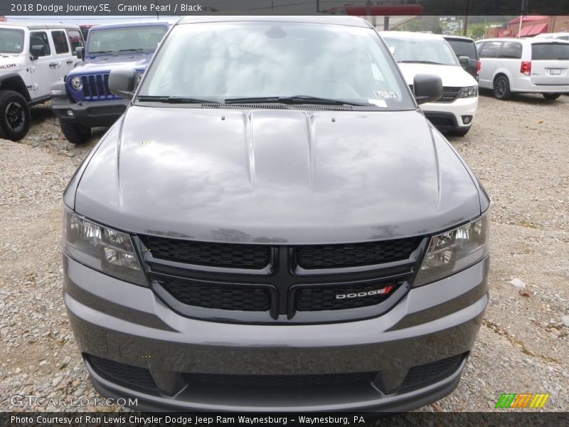Granite Pearl / Black 2018 Dodge Journey SE
