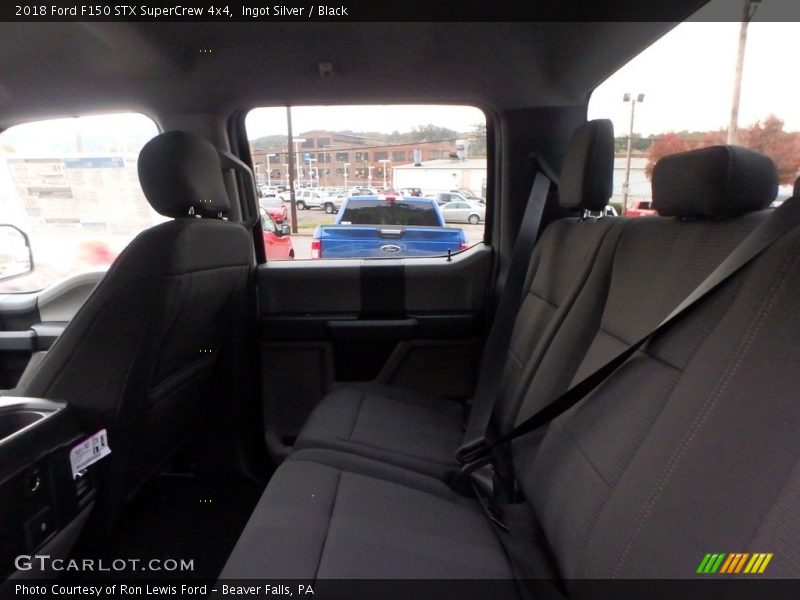 Ingot Silver / Black 2018 Ford F150 STX SuperCrew 4x4