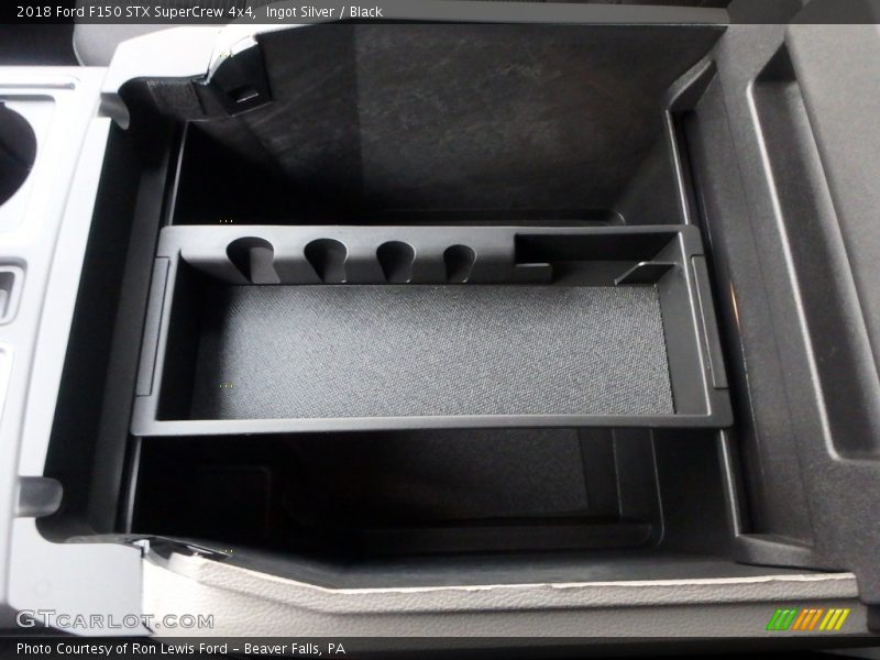 Ingot Silver / Black 2018 Ford F150 STX SuperCrew 4x4