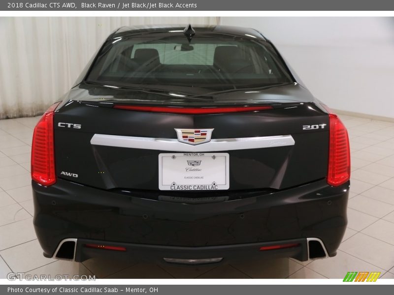 Black Raven / Jet Black/Jet Black Accents 2018 Cadillac CTS AWD