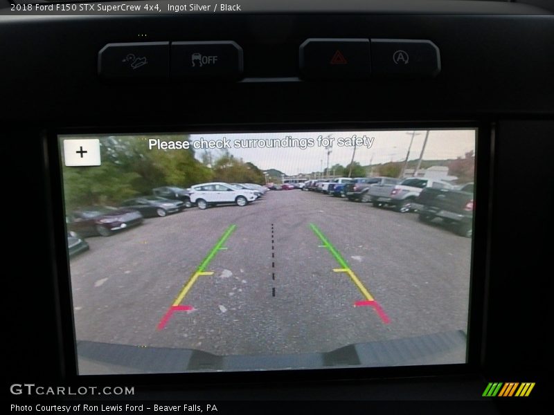 Ingot Silver / Black 2018 Ford F150 STX SuperCrew 4x4
