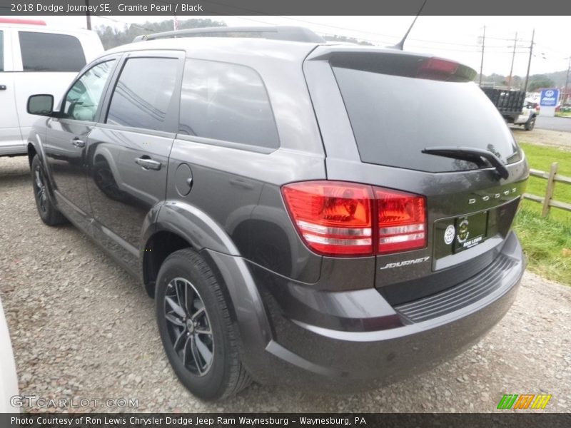 Granite Pearl / Black 2018 Dodge Journey SE
