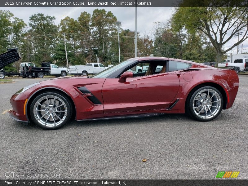  2019 Corvette Grand Sport Coupe Long Beach Red Tintcoat