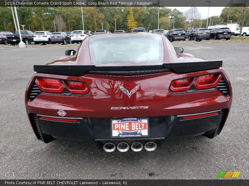 Long Beach Red Tintcoat / Kalahari 2019 Chevrolet Corvette Grand Sport Coupe