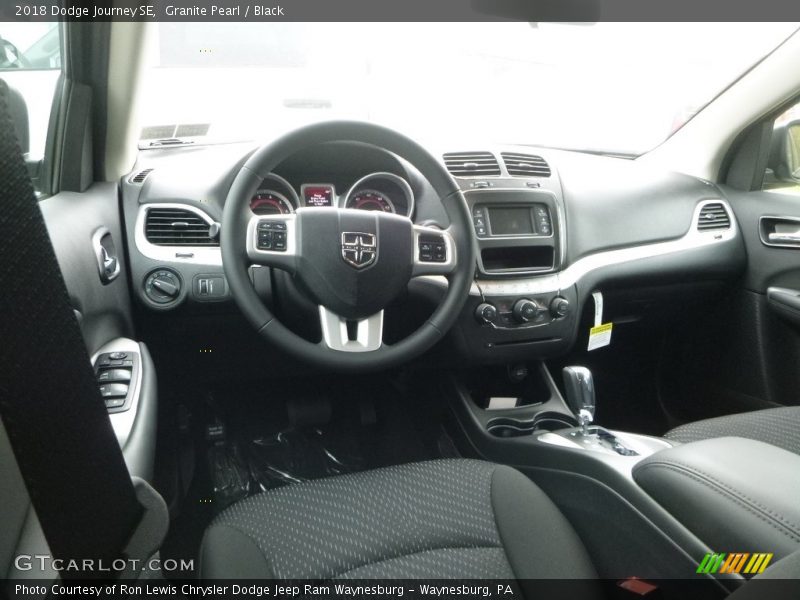 Granite Pearl / Black 2018 Dodge Journey SE