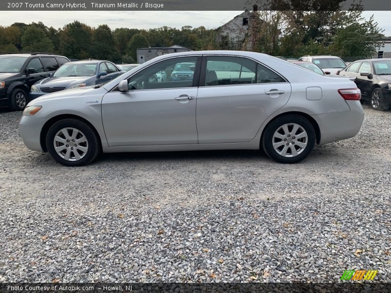 Titanium Metallic / Bisque 2007 Toyota Camry Hybrid